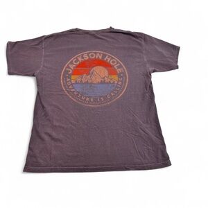 Men's Purple Graphic T-Shirt
